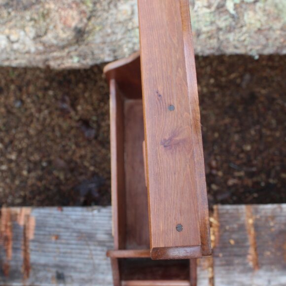 🌸VTG Mail & Key Holder - Practical Wall Station with Cork Board - Picture 11 of 12